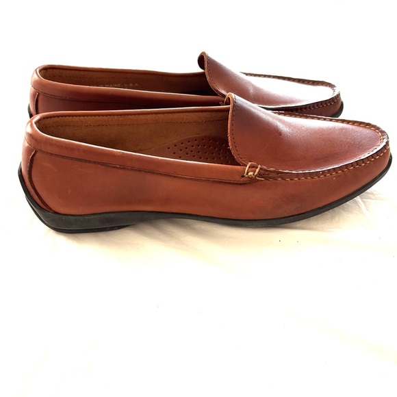 NEOT Foot Joy Club Casuals leather loafers tan golf shoes 79054 SZ 10  No box main image 4